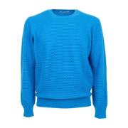 Stijlvolle Gebreide Top Kangra , Blue , Heren