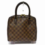 Pre-owned Canvas handbags Louis Vuitton Vintage , Brown , Dames