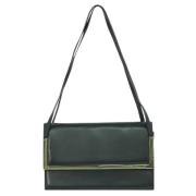 Pre-owned Leather handbags Salvatore Ferragamo Pre-owned , Black , Dam...