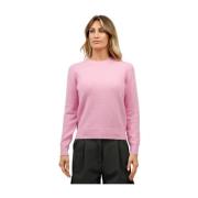 Sorbonne Ronde Hals Shirt MC2 Saint Barth , Pink , Dames