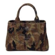 Pre-owned Canvas prada-bags Prada Vintage , Multicolor , Dames