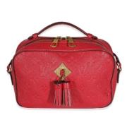 Pre-owned Canvas crossbody-bags Louis Vuitton Vintage , Red , Dames