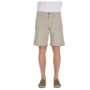 Groene Katoenen Bermuda Shorts Myths , Green , Heren