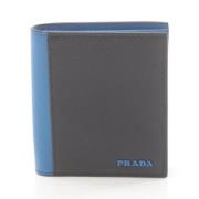 Pre-owned Leather wallets Prada Vintage , Black , Dames