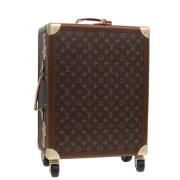 Pre-owned Canvas louis-vuitton-bags Louis Vuitton Vintage , Brown , Da...