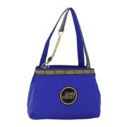 Pre-owned Fabric shoulder-bags Versace Pre-owned , Blue , Dames