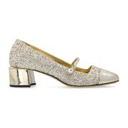 Glitter hoge hakken 'Elisa' Jimmy Choo , Yellow , Dames