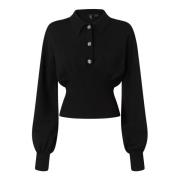 Rimontaggio Sweater Pinko , Black , Dames