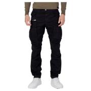 Zwarte Cargo Jeans voor Mannen Replay , Black , Heren