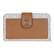 Charm Portemonnees Michael Kors , Brown , Dames