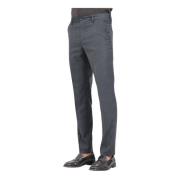 Elegante Grijze Geruite Broek Selected Homme , Gray , Heren