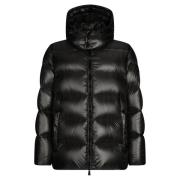 Bomber IN Glanzend Nylon add , Black , Heren