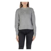 Intarsia Loose Trui Herfst/Winter Collectie Calvin Klein Jeans , Gray ...