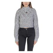 Marled Mockneck Sweater Collectie: Herfst/Winter Tommy Hilfiger , Mult...