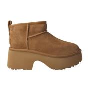 Kameel Classic Ultra Mini New Heights Laars UGG , Brown , Dames