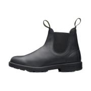 Vegan Zwarte Laarzen Blundstone , Black , Dames