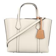 Luxe leren tote tas Nieuw ivoor Tory Burch , Beige , Dames