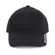 Zwarte Katoenen Klassieke Hoed Acne Studios , Black , Unisex