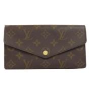 Pre-owned Fabric wallets Louis Vuitton Vintage , Brown , Dames