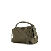 Pre-owned Leather handbags Fendi Vintage , Green , Dames