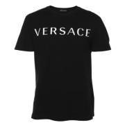 Pre-owned Cotton tops Versace Pre-owned , Black , Heren