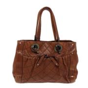 Pre-owned Leather shoulder-bags Bally Pre-owned , Brown , Dames