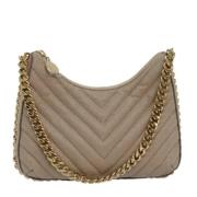 Pre-owned Suede shoulder-bags Stella McCartney Pre-owned , Beige , Dam...