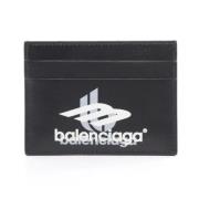 Pre-owned Leather wallets Balenciaga Vintage , White , Dames