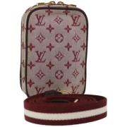 Pre-owned Canvas louis-vuitton-bags Louis Vuitton Vintage , Red , Dame...