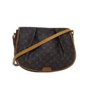 Pre-owned Canvas shoulder-bags Louis Vuitton Vintage , Brown , Dames