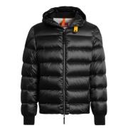 Pharrell Zwarte Donsjas Parajumpers , Black , Heren