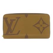 Pre-owned Canvas wallets Louis Vuitton Vintage , Brown , Dames