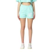 Stijlvolle Shorts 100% Katoen Made in Italy Pharmacy Industry , Green ...