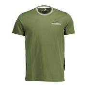 T-Shirt Korte Mouwen Mannen Groen Harmont & Blaine , Green , Heren