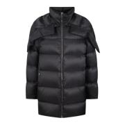 Cyclopic donsjack met capuchon Moncler , Black , Heren