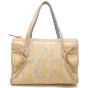 Pre-owned Canvas totes Fendi Vintage , Beige , Dames