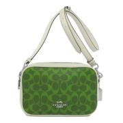 Pre-owned Fabric shoulder-bags Coach Pre-owned , Green , Dames