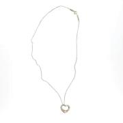 Pre-owned Metal necklaces Tiffany & Co. Pre-owned , Gray , Dames