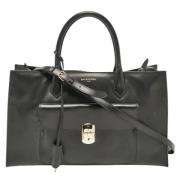 Pre-owned Leather totes Balenciaga Vintage , Black , Dames