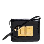 Pre-owned Leather shoulder-bags Tom Ford Pre-owned , Black , Dames