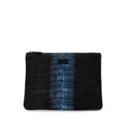 Pre-owned Canvas clutches Fendi Vintage , Black , Dames