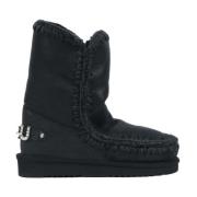 Eskimo 24 Zwarte Laarzen Mou , Black , Dames