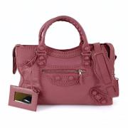 Pre-owned Leather balenciaga-bags Balenciaga Vintage , Pink , Dames