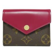 Pre-owned Canvas wallets Louis Vuitton Vintage , Brown , Dames