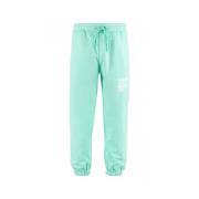 Katoenen broek met voorlogo print Pharmacy Industry , Green , Heren