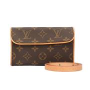 Pre-owned Canvas crossbody-bags Louis Vuitton Vintage , Brown , Dames