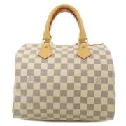 Pre-owned Fabric handbags Louis Vuitton Vintage , White , Dames