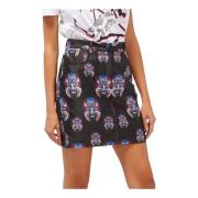 Zwarte Oosterse Fantasy Mini Rok Custo Barcelona , Black , Dames