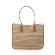 Pre-owned Canvas totes Michael Kors Pre-owned , Beige , Dames