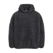 Blauwe Wollen Blend Sweatshirt Aw24 Fear Of God , Gray , Heren